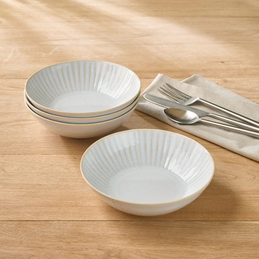 Sintra White Soup/Cereal Bowl - Set of 4