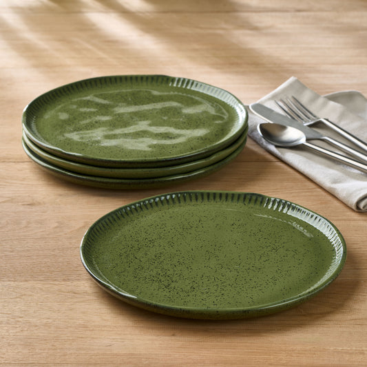 Livia Verde Salad Plate - Set of 4