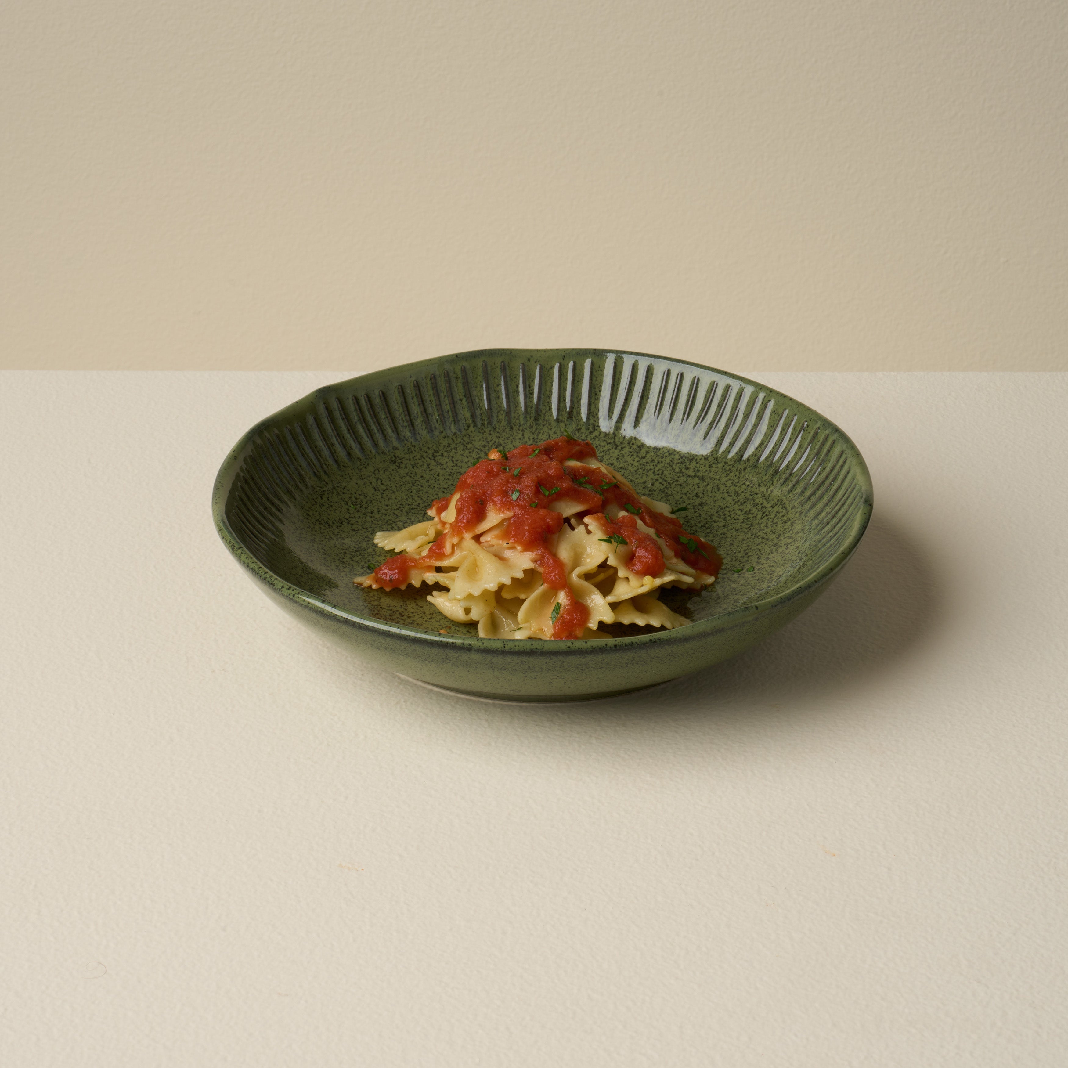 Livia Verde Pasta Bowl - Set of 4