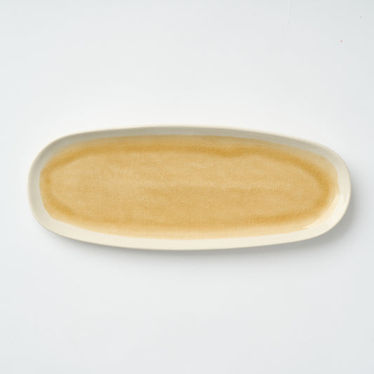 Cora Crackle Oval Platter