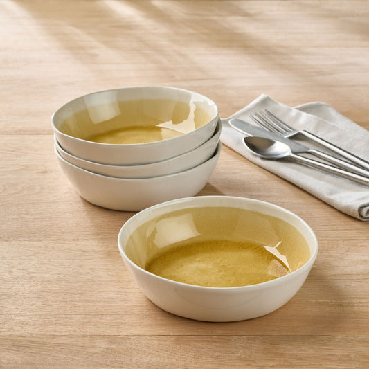 Cora Crackle Soup/Cereal Bowl - Set of 4
