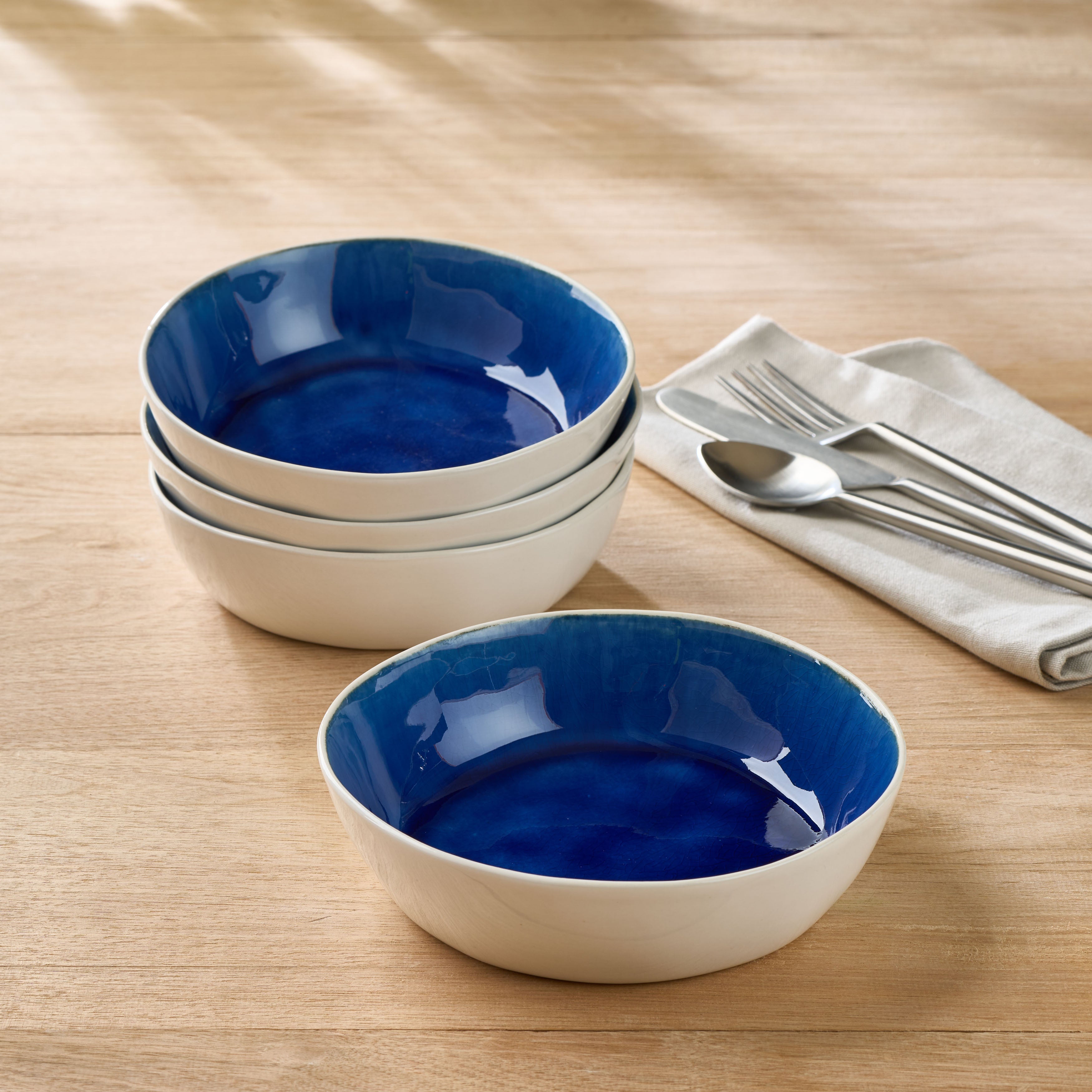Cora Crackle Soup/Cereal Bowl - Set of 4