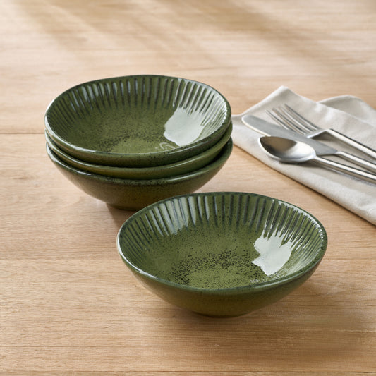 Livia Verde Soup/Cereal Bowl - Set of 4