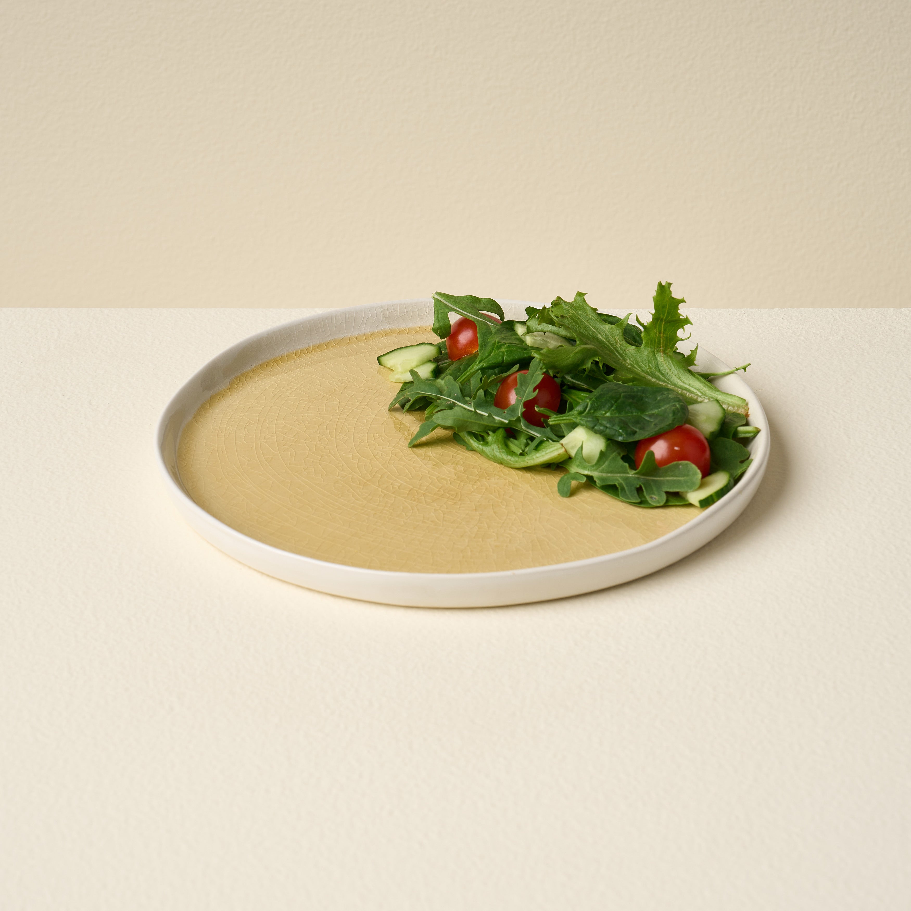 Cora Crackle Salad Plate - Set of 4