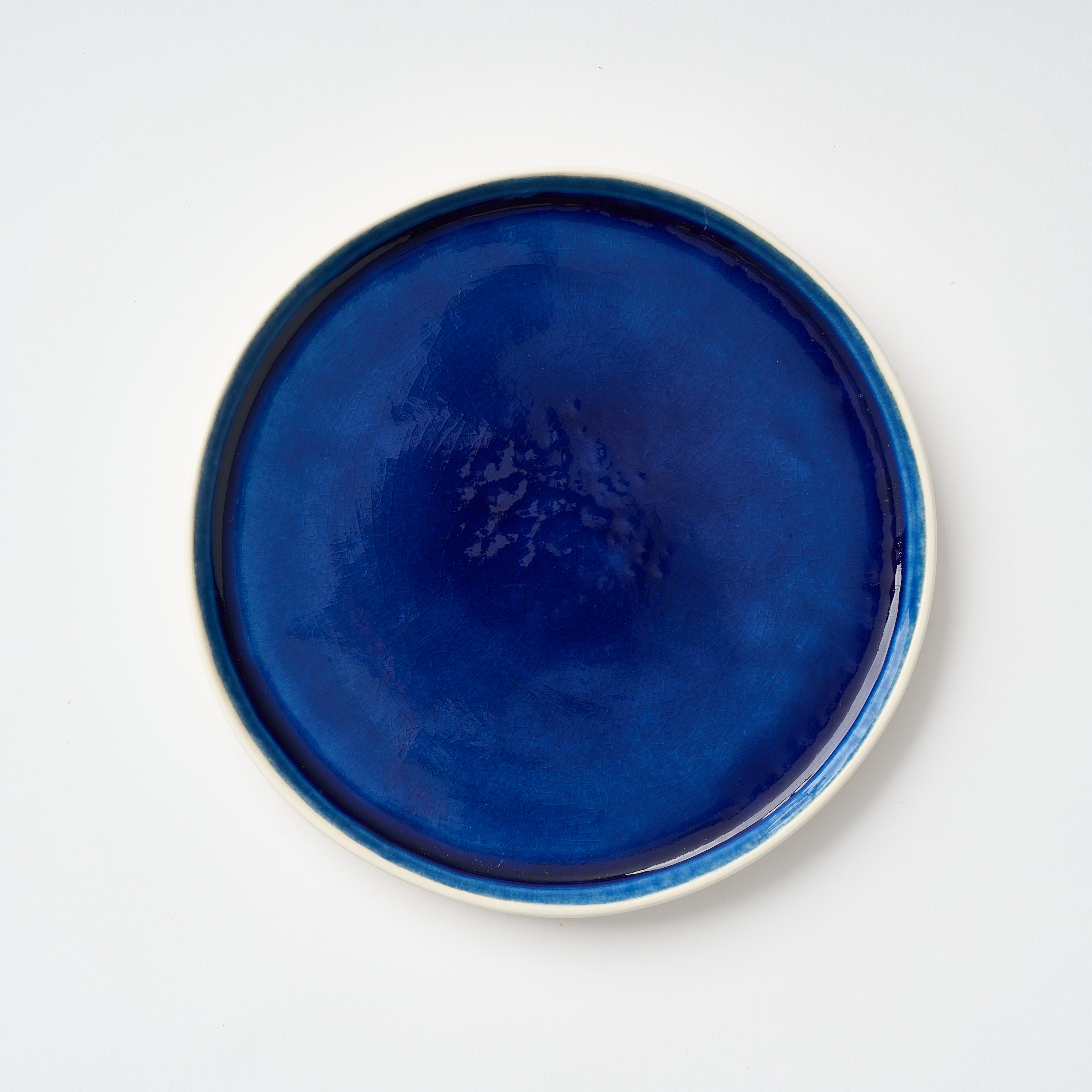 Cora Crackle Salad Plate - Set of 4