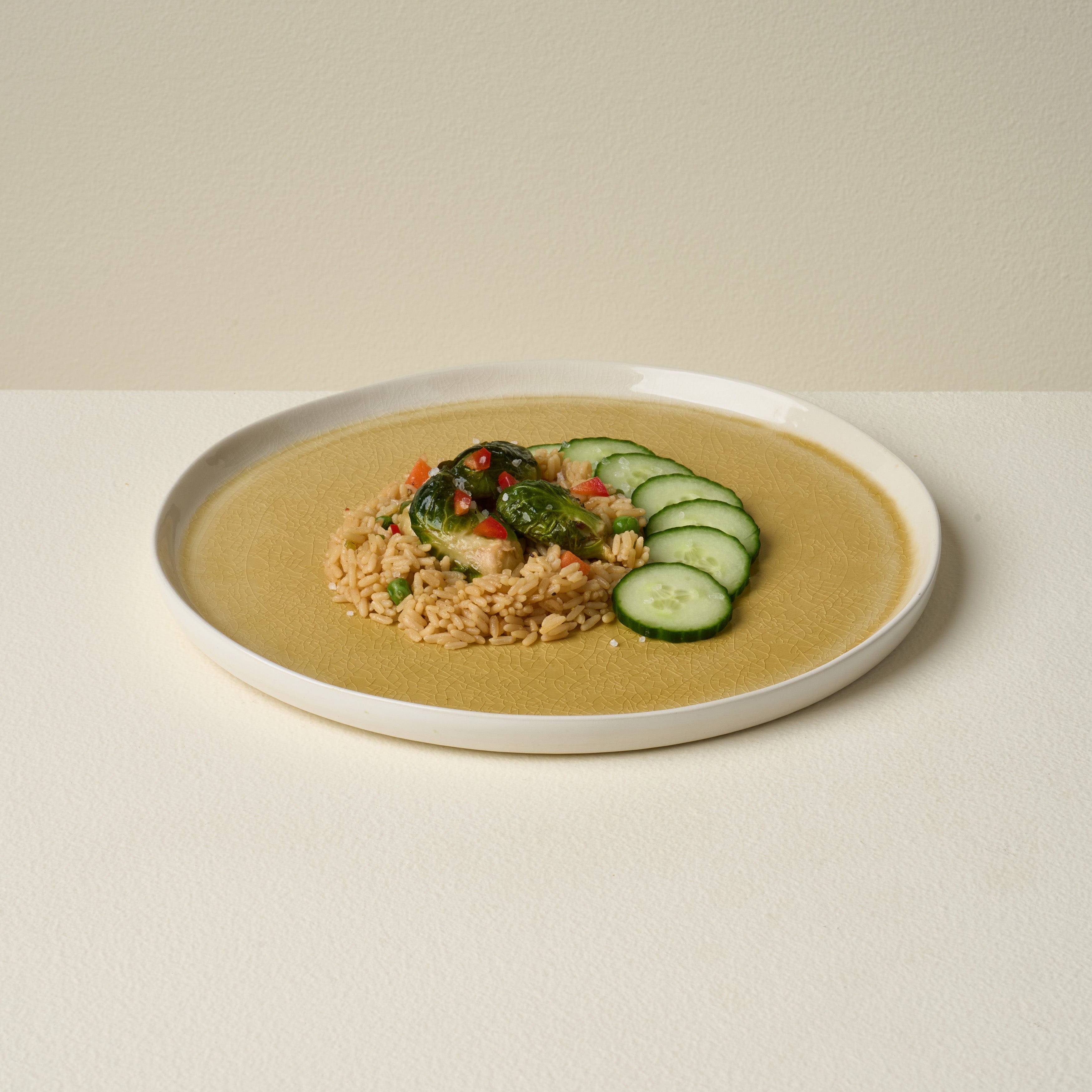 Cora Crackle Dinner Plate - Set of 4
