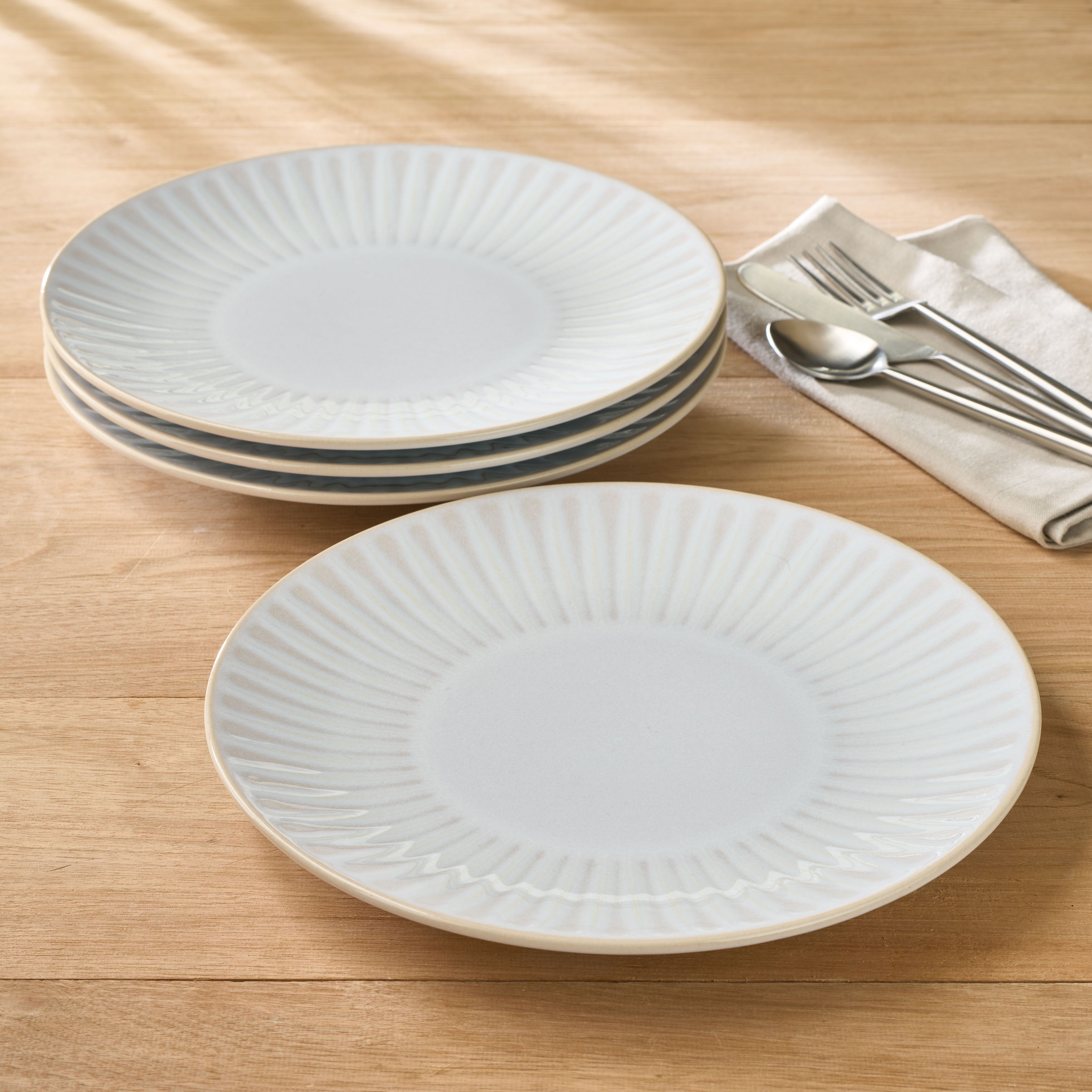 Sintra White Dinner Plate - Set of 4