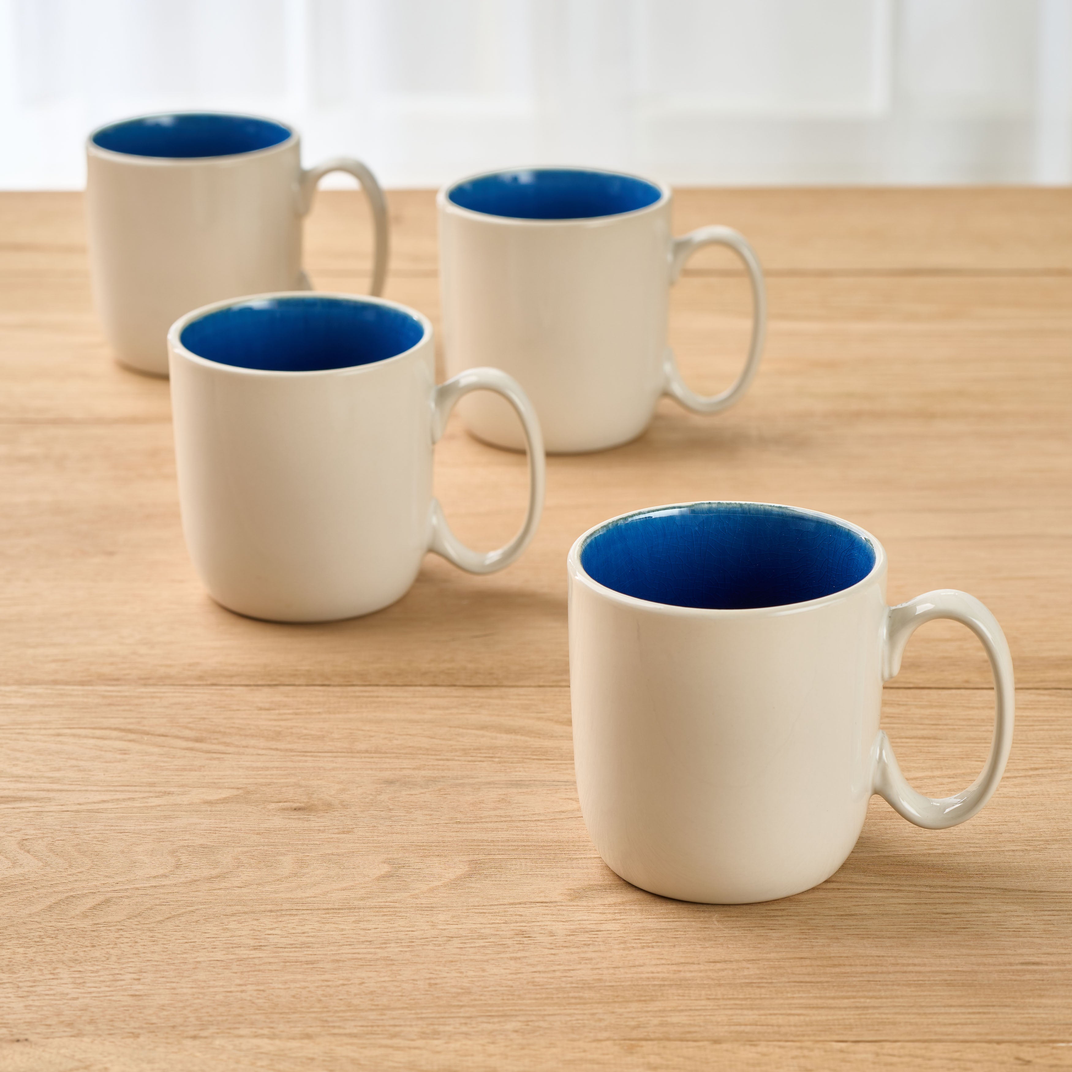 Cora Crackle Mug - Set of 4