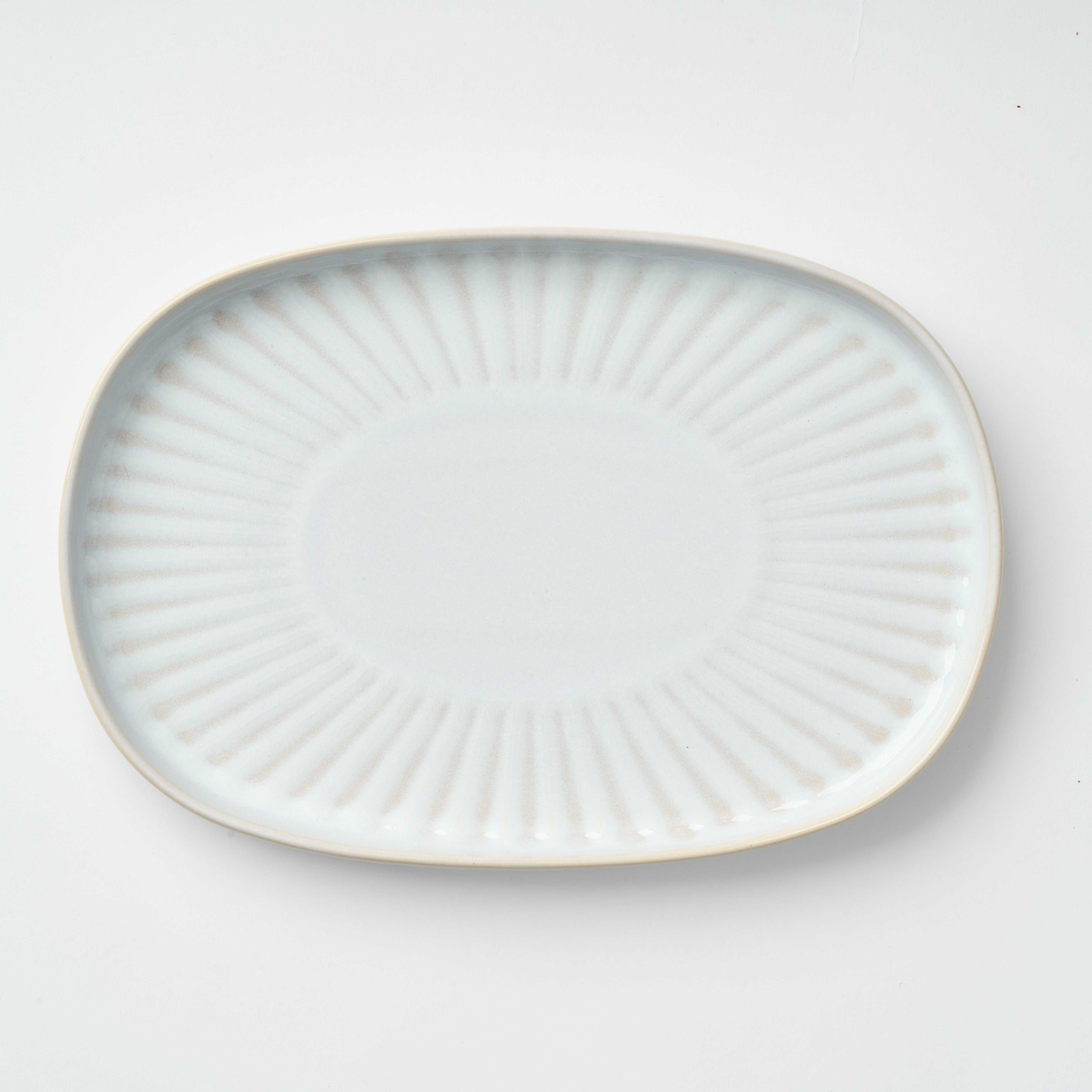Sintra White Oval Platter