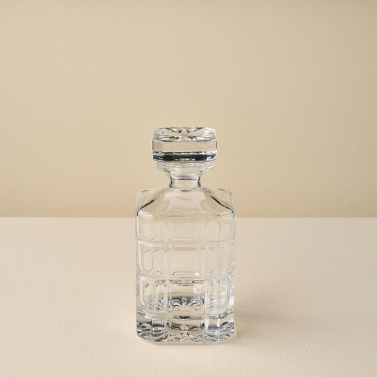 Cross Hatch Decanter