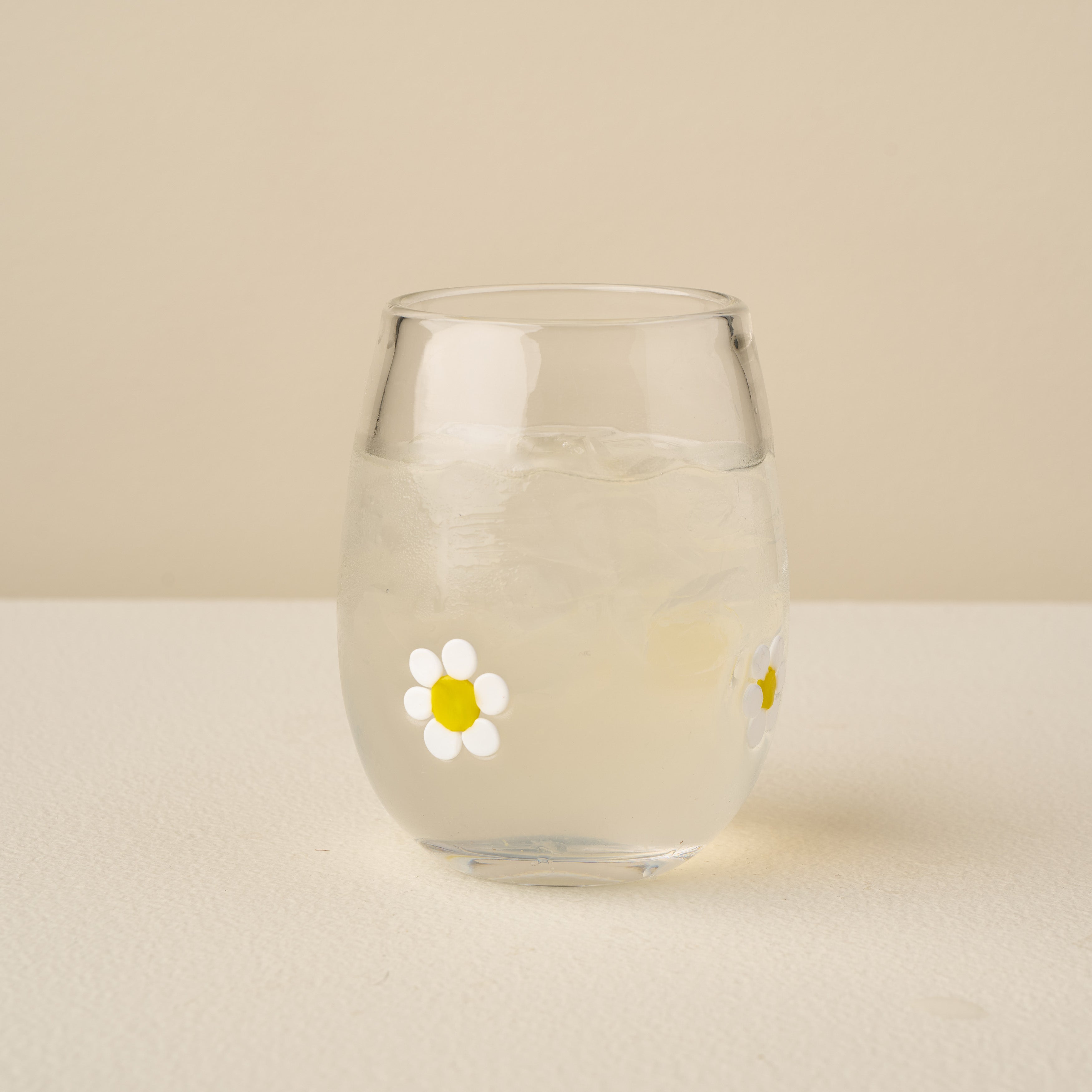 Icon Daisy Stemless Glass - Set of 2