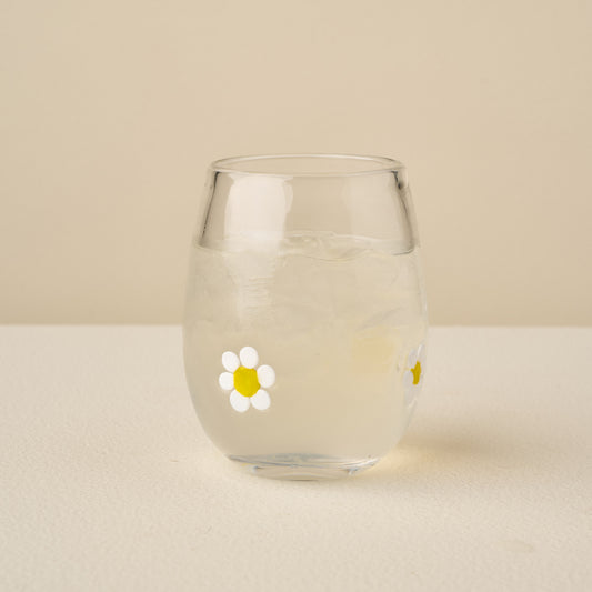 Icon Daisy Stemless Glass - Set of 2