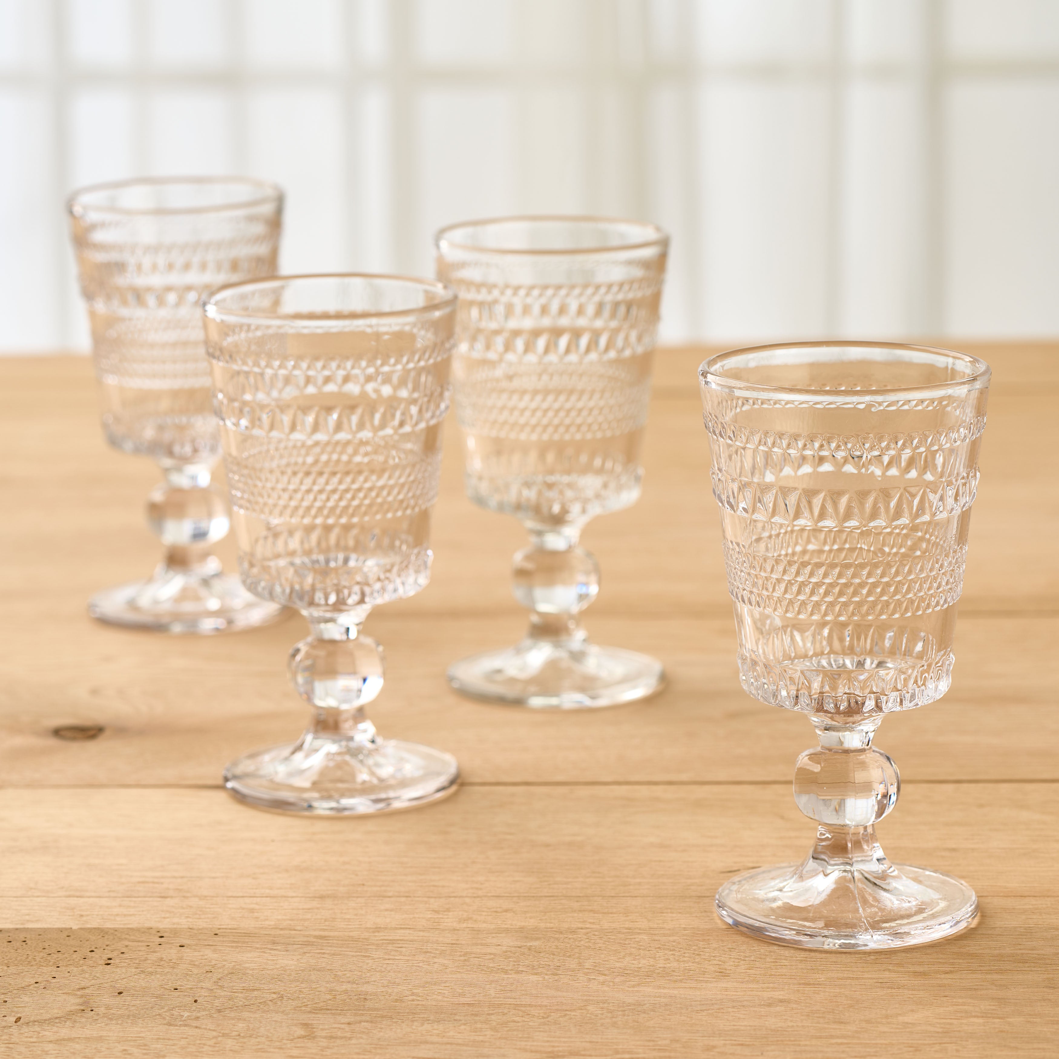 Madison Stemmed Glass - Set of 4