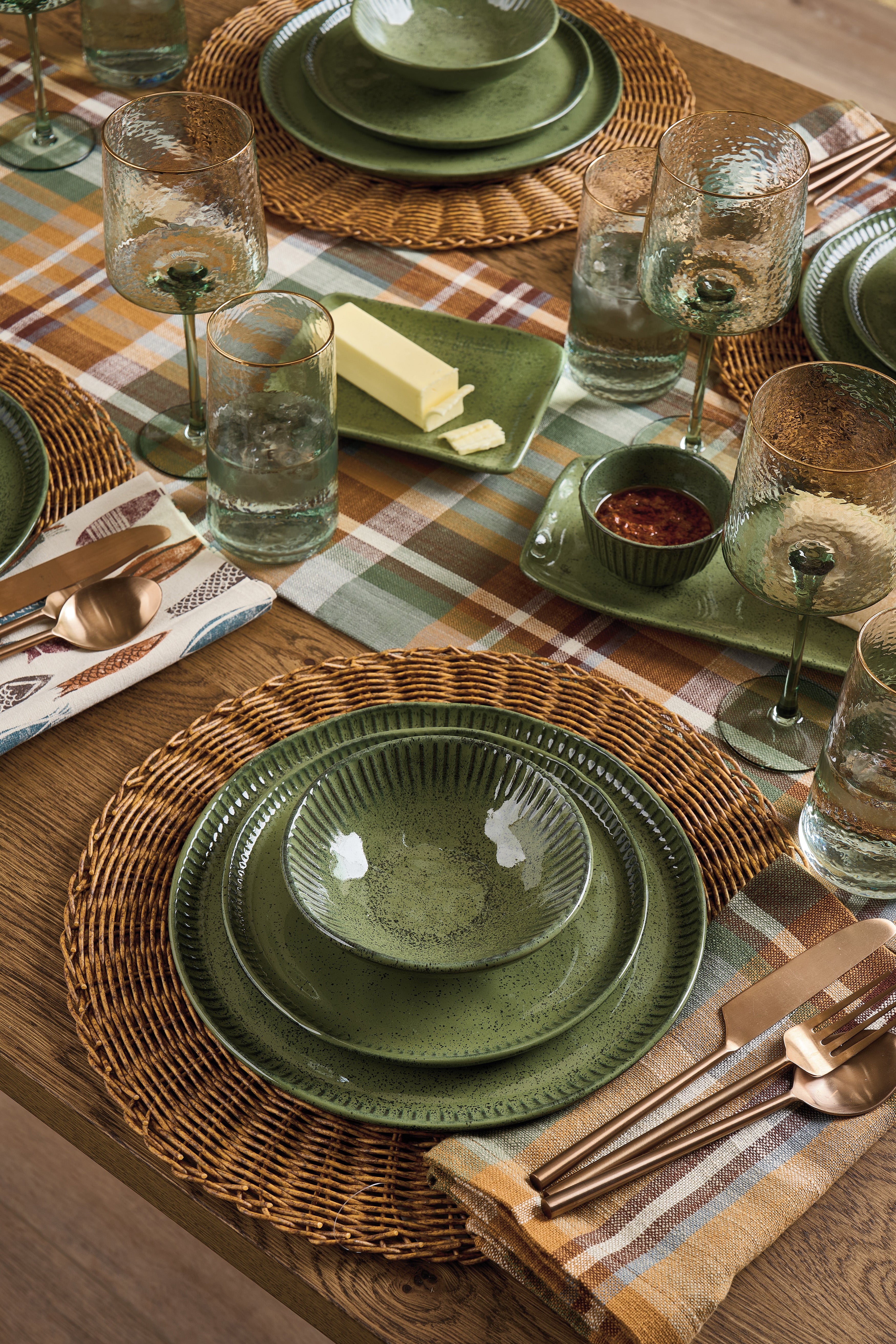 Livia Verde Long Platter